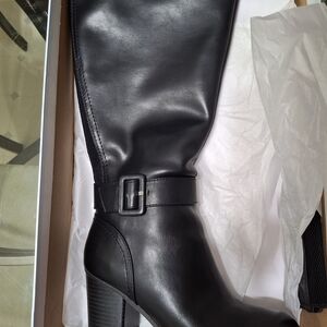 SOUL Naturalizer Black Heeled Boots